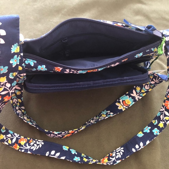 Navy Blue fabric hipster new with tags by Vera Bradley - Picture 9 of 14